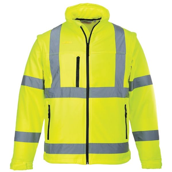 S428 Softshell Jacket Yellow Large