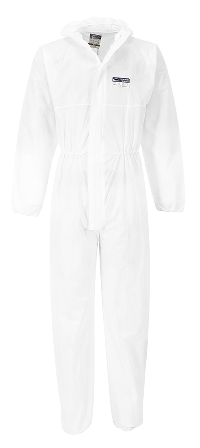 ST30 Biztek SMS Overall Type 5/6 White XL