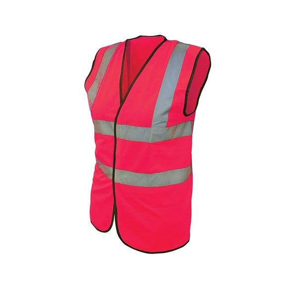 Scan Hi-Vis Waistcoat Pink - M (39-41in)