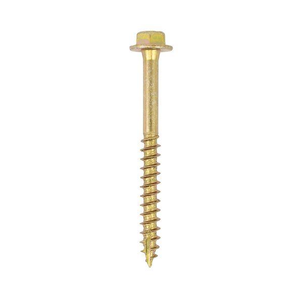 M6 x 100mm Hex Flange Solo Coach Screws ZYP