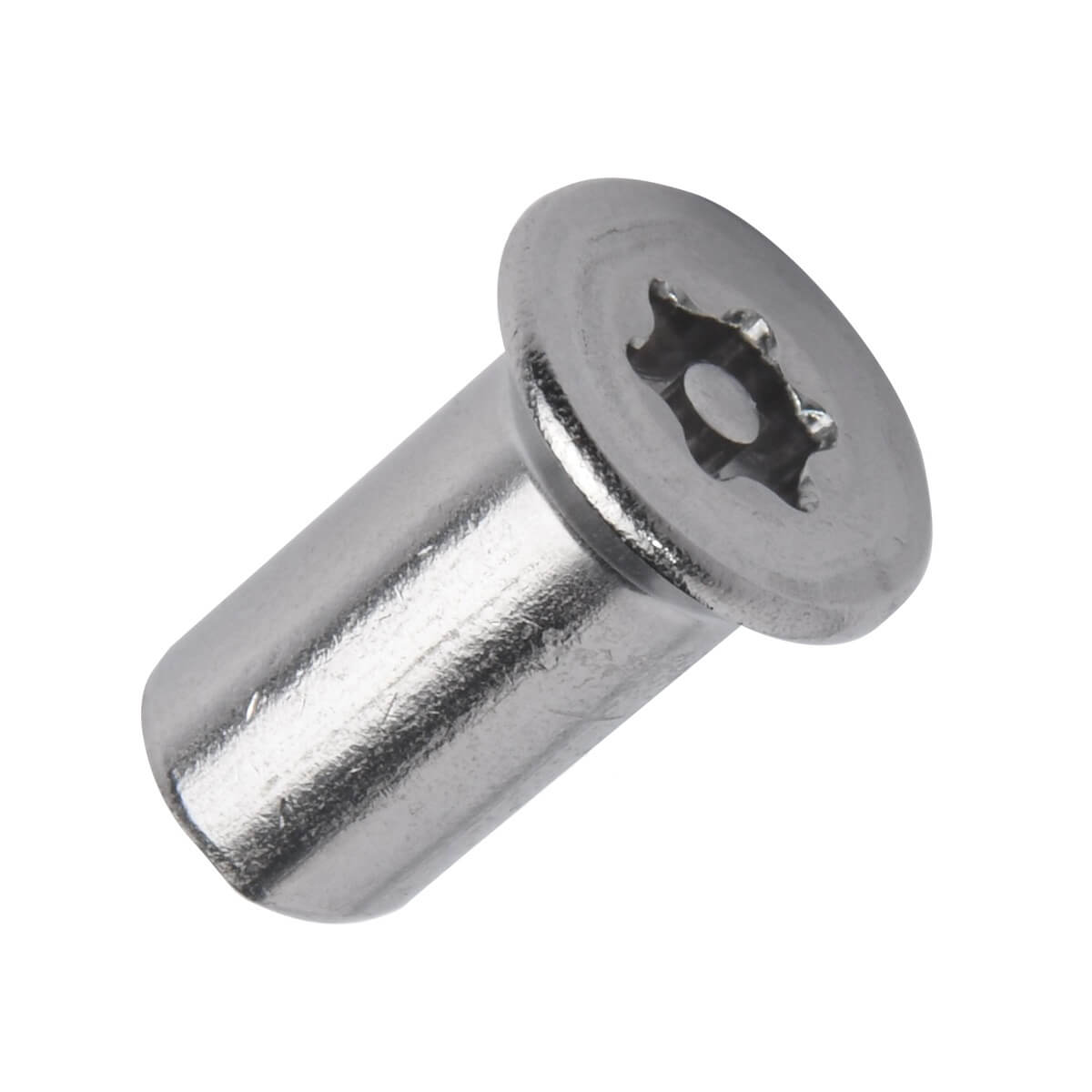 M4 x 12mm T20 6-Lobe Pin A2 CSK Barrel Nut