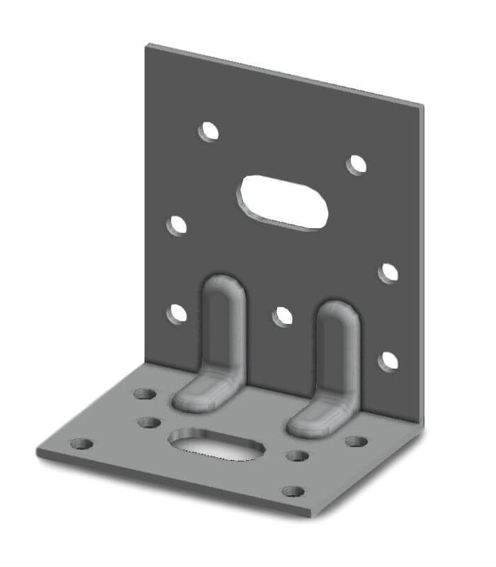 Simpson E5/2 65x77x50mm Angle Bracket