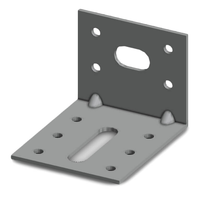 Simpson EA756/2 50x70x60mm Angle Bracket