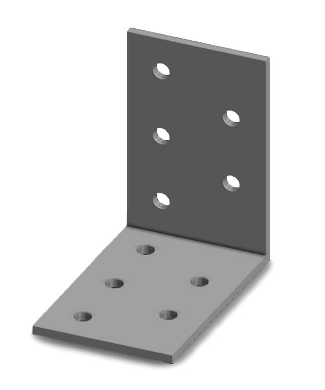 Simpson ES10/40 Angle Bracket 60x60x40mm