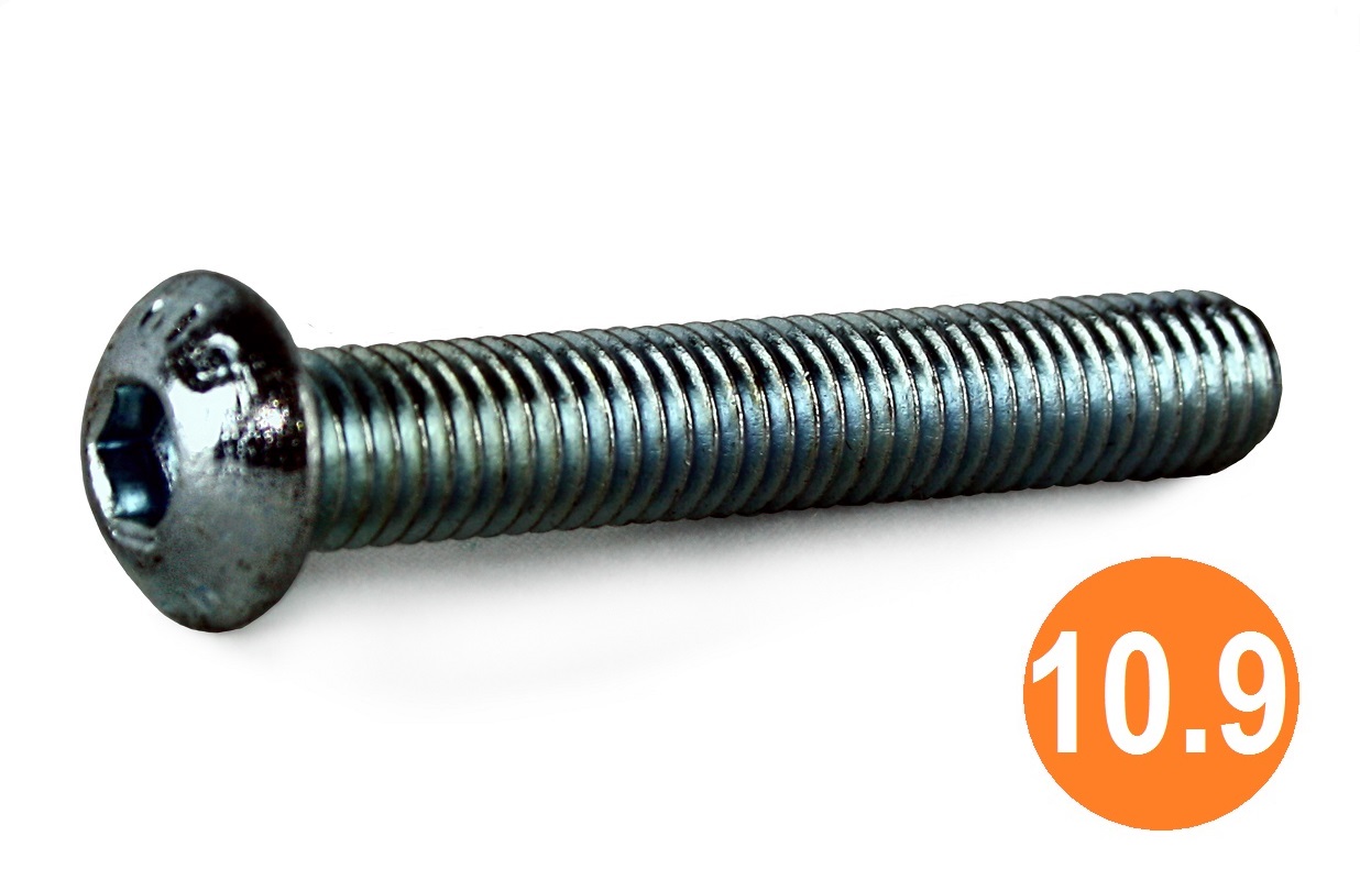 M10x70 Socket Button Head Screw 10.9 BZP