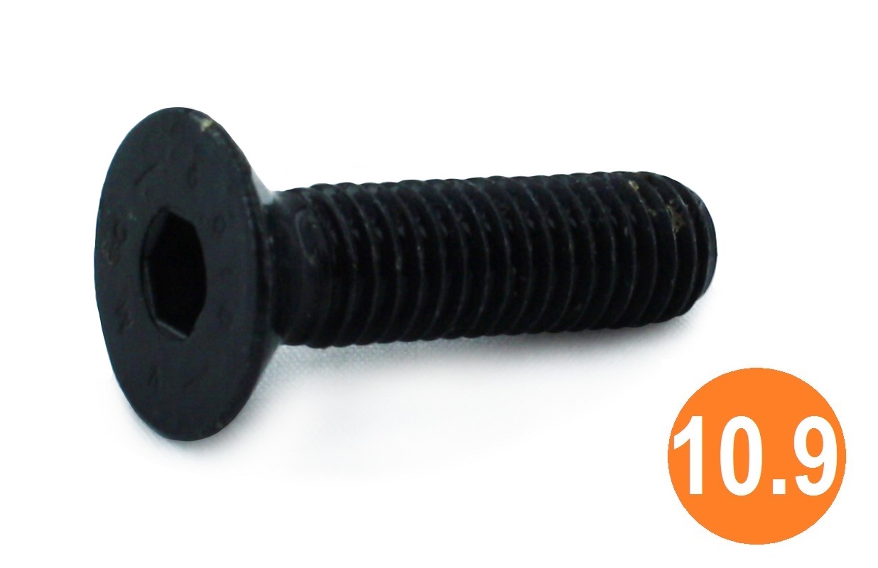 10-24 UNC x 1 Socket CSK Head Screw 10.9