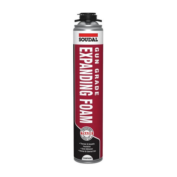 Soudal B3 Gap Filler Gun Grade Foam 750ml