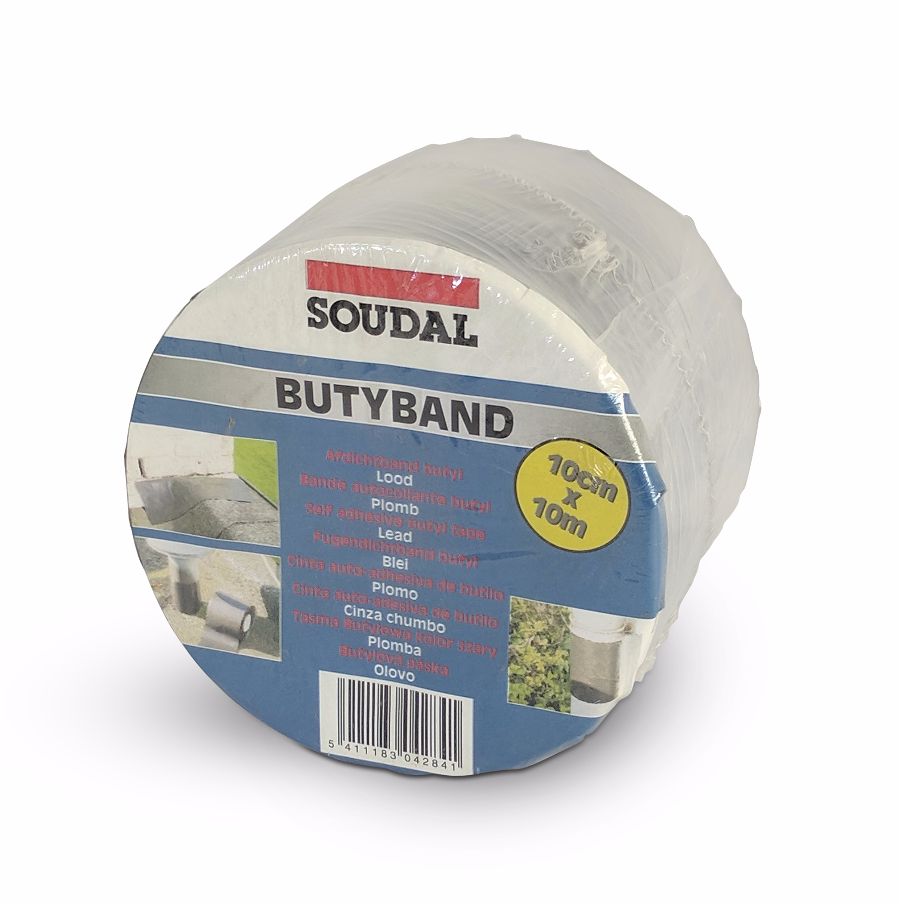 Soudal Butyband Lead Flashing Tape 100mmx10m