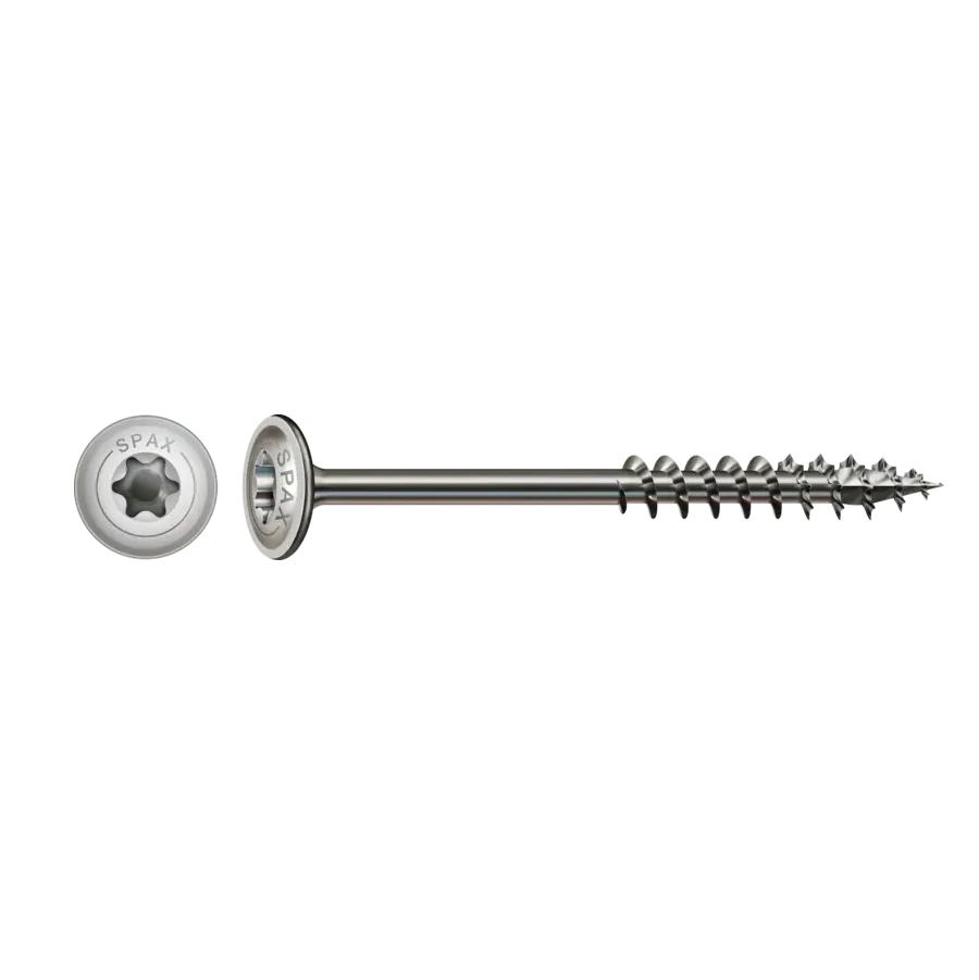 SPAX A2 SS Washer Head Screws 6.0x100mm (100)