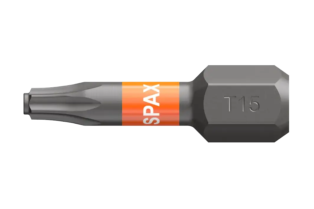 SPAX T-Star T15 Driver Bit 25mm (5)