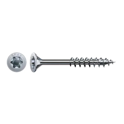 SPAX Wirox T-STR F-CSK Screws 5.0x100mm (100)