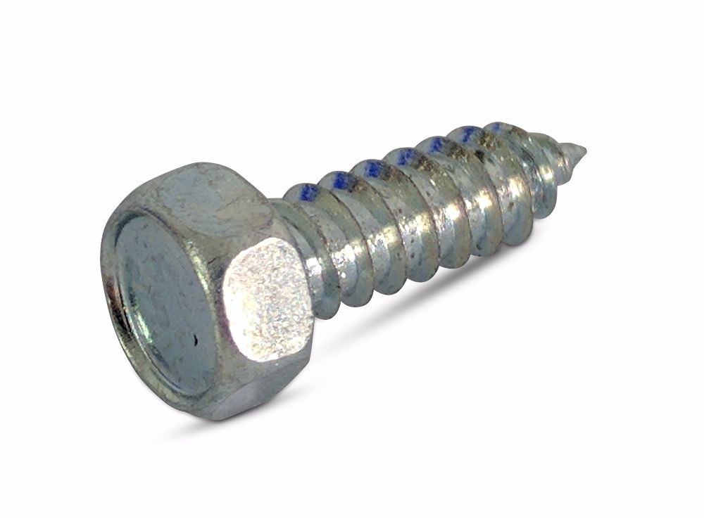 6.3 x 19mm Hexagon Head Self Tapper BZP