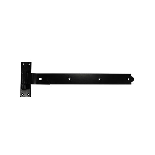 Taurus Cranked H+B Hinges 450mm Black (Pair)