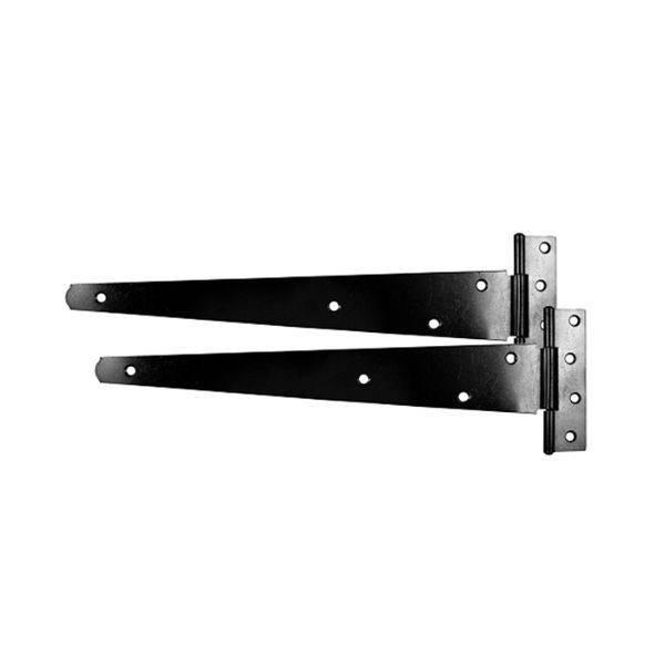 Taurus Medium T Hinge Pair Black 16'' (400mm)