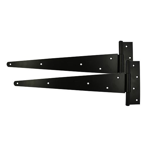 Taurus Strong T Hinge Pair Black 24'' (600mm)