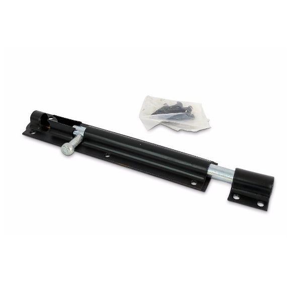 Taurus Straight Tower Bolt Black 10'' (250mm)