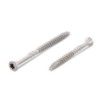 A4 Stainless TX25 RSD CSK Deck Screws 5.0x100