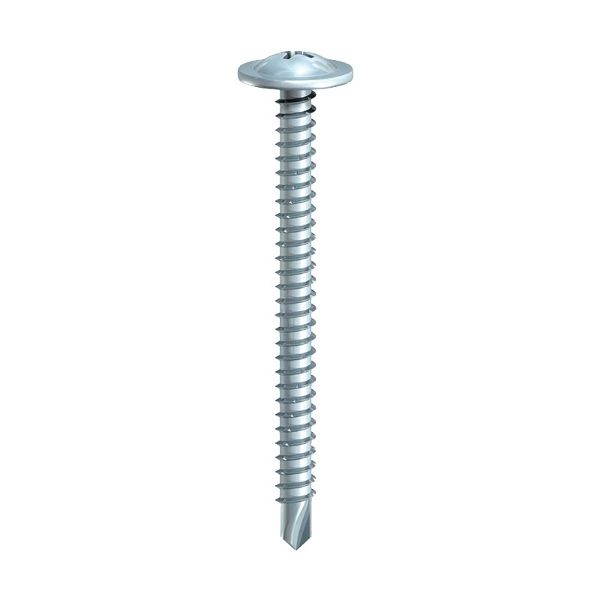 Baypole Self-Drilling Tek Screws 4.8mm x 50mm