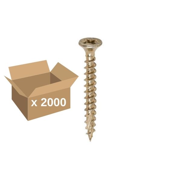 TIMco Classic C2 Screws ZYP 3.5x25mm (2000)