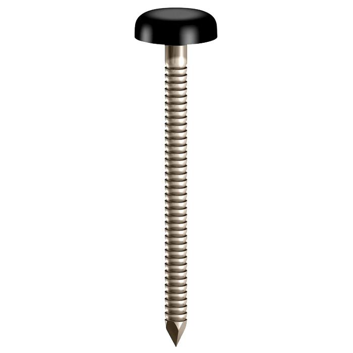 TIMco Polymer Head Nail Blk 50mm