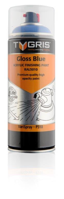 P310 Gloss Blue Paint RAL5010 400ml