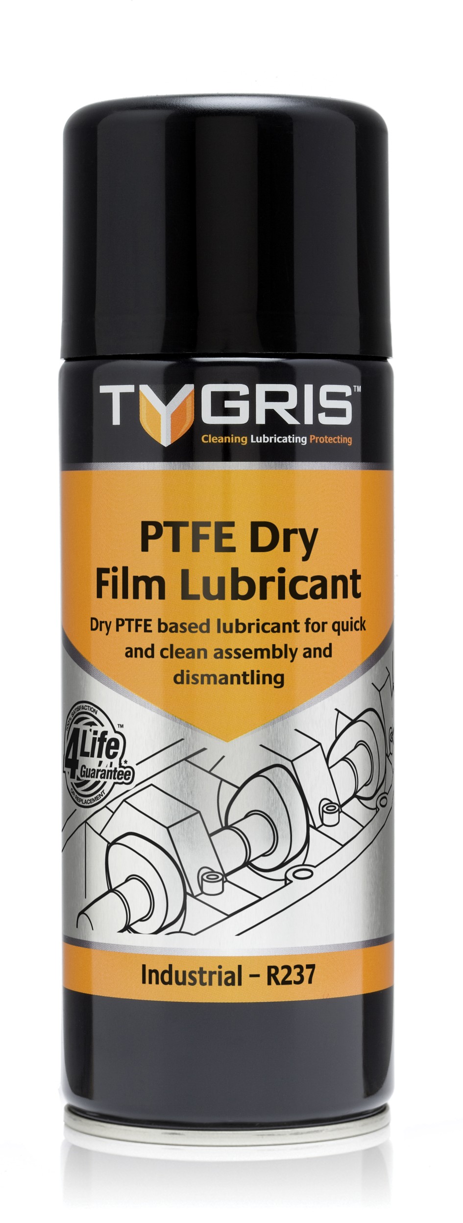 R237 PTFE Dry Film Lubricant 400ml