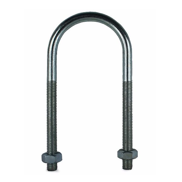 M10x40NB Extended Leg Engineered U Bolts BZP