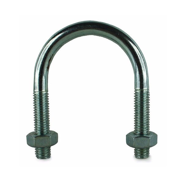 M6 x 25NB Standard Leg Engineered U Bolts BZP