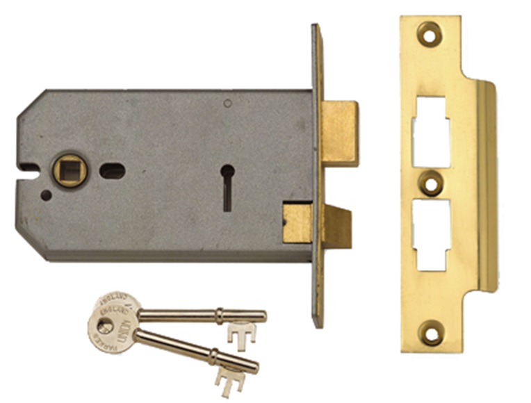 2077-6 3 Lever Horizontal Mortice Lock 149mm