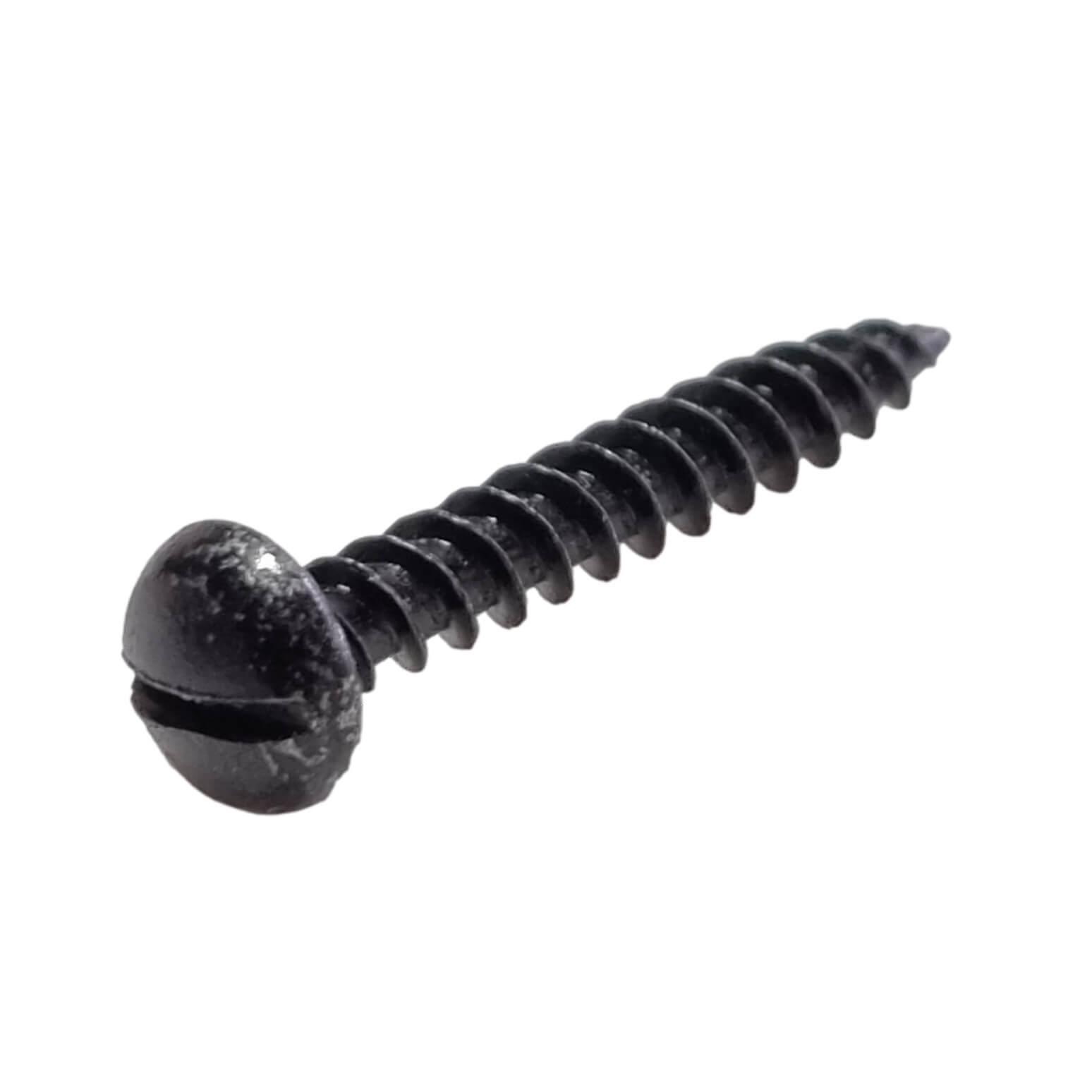 10g x 1 Black Jap Slot Round FT Wood Screw