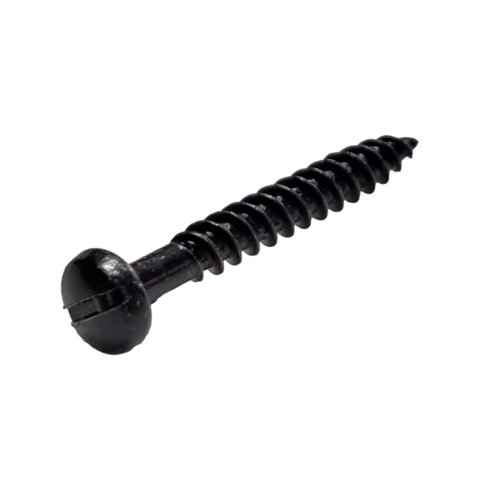 6g x 1 Black Jap Slot Round PT Wood Screw