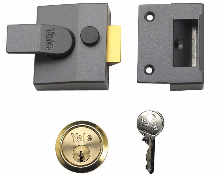 Yale 85 D/Locking Nightlatch DMG PB 40mm