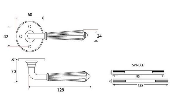 line drawing of from the anvil 45341