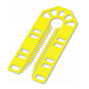 Broadfix Large Plastic Shims Yellow 1mm