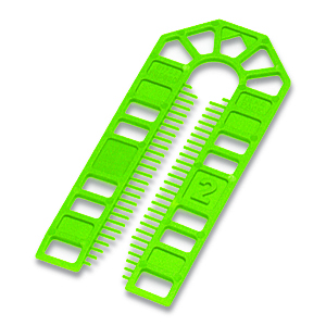 Broadfix Large Plastic Shims Green 2mm