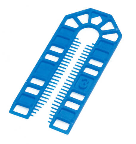 Broadfix Large Plastic Shims Blue 3mm