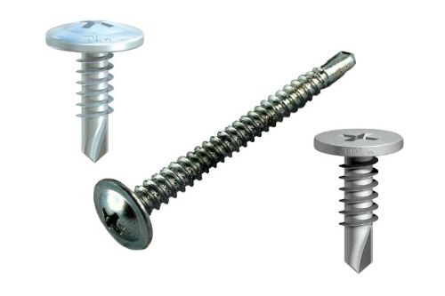 low profile tek screws