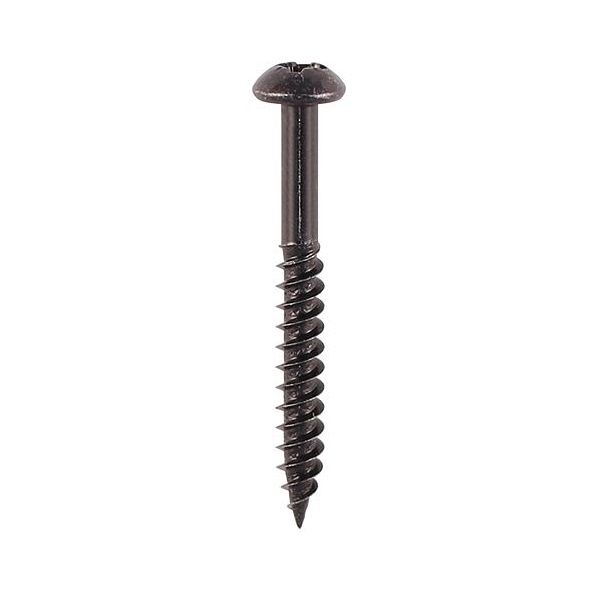 black wood screws