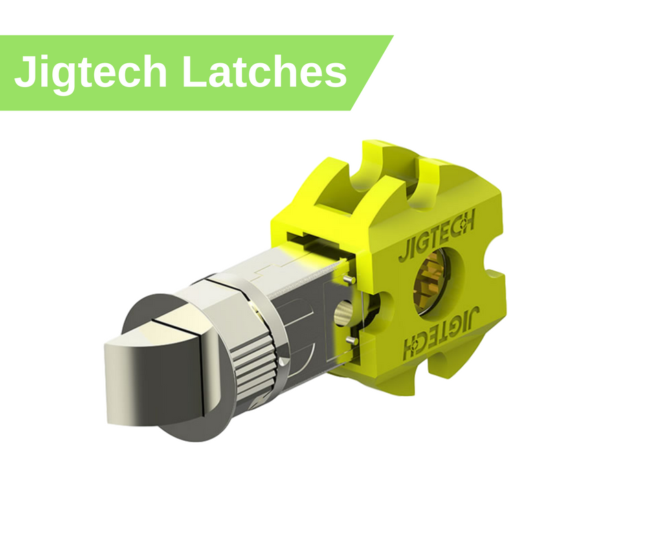 jigtech latches including smart latches