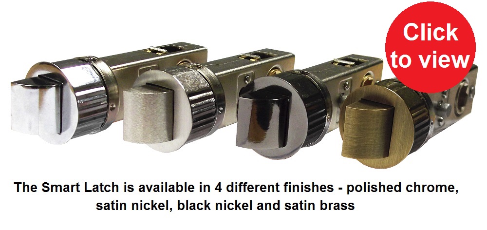smart latch different finishes